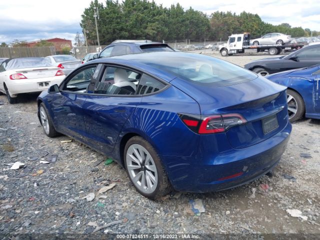 2021 TESLA MODEL 3 5YJ3E1EB8MF035763 Photo 2