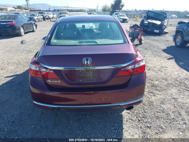 1HGCR2F39GA223062 Honda Accord Sedan Lx
