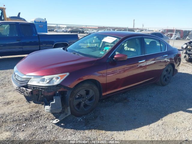 1HGCR2F39GA223062 Honda Accord Sedan Lx