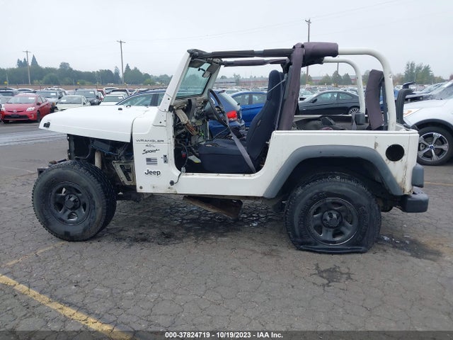 2000 JEEP WRANGLER SPORT VIN: 1J4FA49S4YP729523