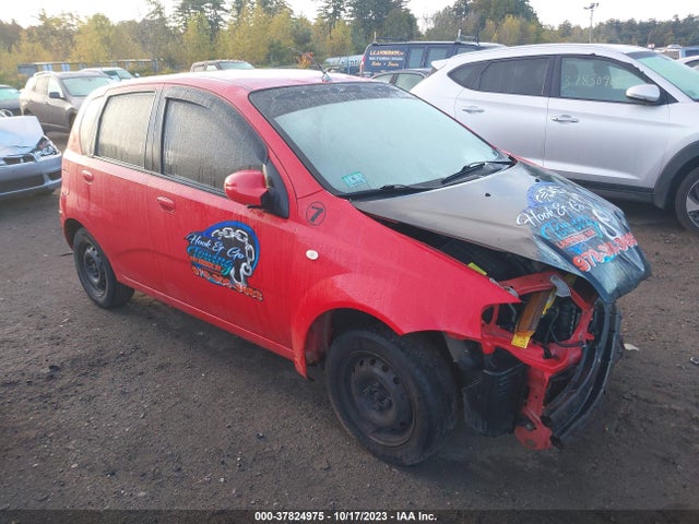 2005 CHEVROLET AVEO LS VIN: KL1TD62665B442337