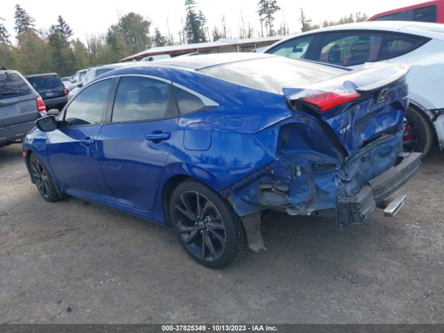 19XFC2F89KE211489 Honda Civic Sedan Sport