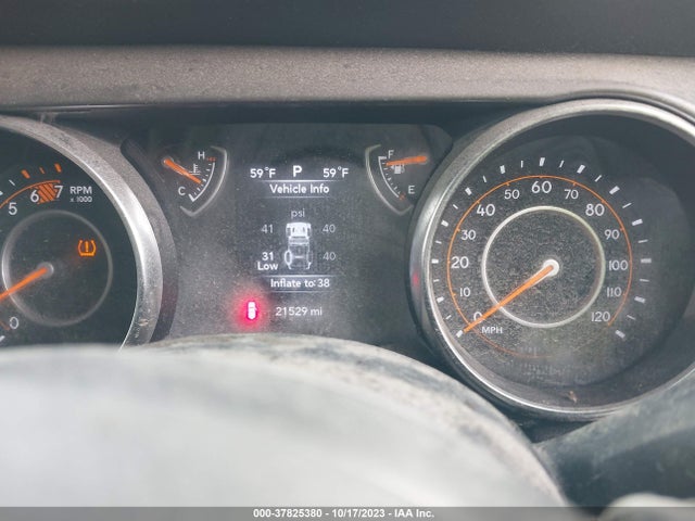 Aukcja sprzedaży 2021 Jeep Wrangler Unlimited Sport, vin: 1C4HJXKNXMW672734, numer aukcji: 37825380