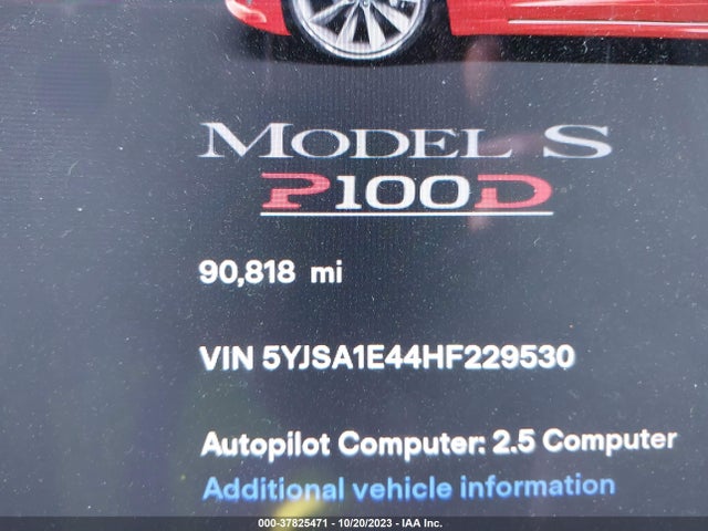 5YJSA1E44HF229530 Tesla Model S 100d/90d/75d/60d/p100d