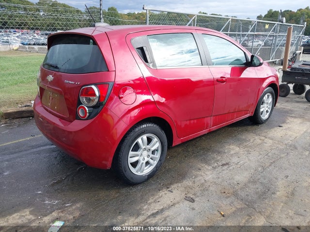 Chevrolet Sonic Lt Auto 2016 1G1JC6SH2G4134537 Image 4