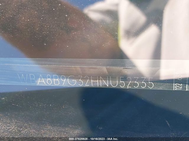 WBA8B9G32HNU52335 BMW 3 Series 330i