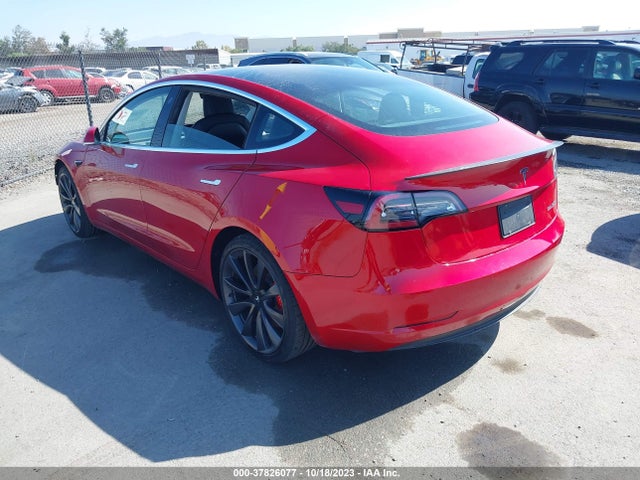 Tesla Model 3 Performance 2020 5YJ3E1ECXLF641055 Image 3