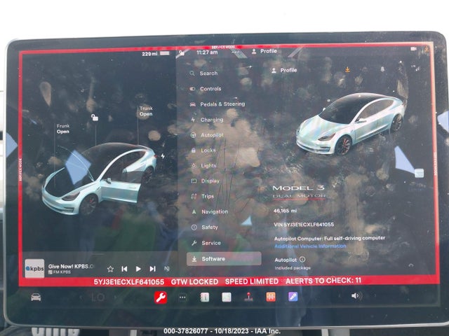 Tesla Model 3 Performance 2020 5YJ3E1ECXLF641055 Image 7