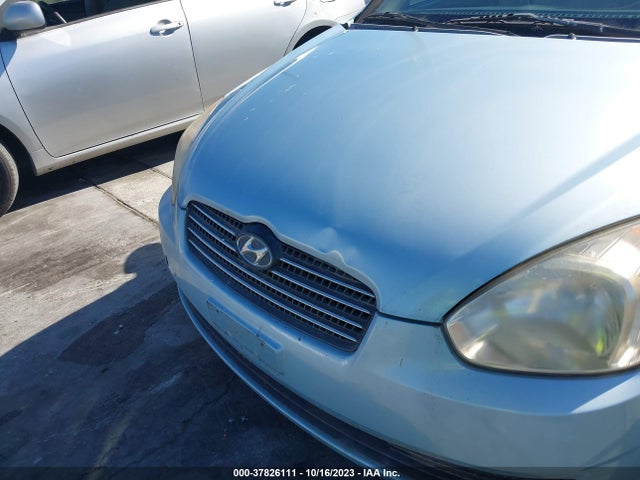 2006 HYUNDAI ACCENT GLS VIN: KMHCN46CX6U045919
