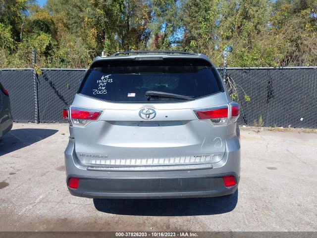 2016 TOYOTA HIGHLANDER LIMITED V6 VIN: 5TDDKRFH6GS242005