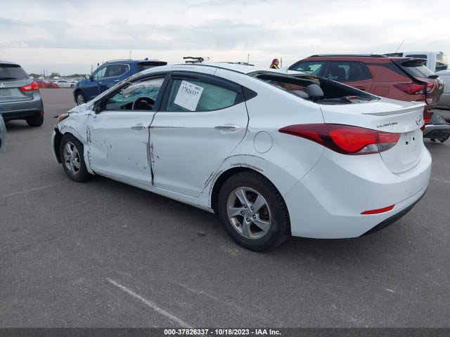 2015 HYUNDAI ELANTRA SE VIN: 5NPDH4AE8FH574319