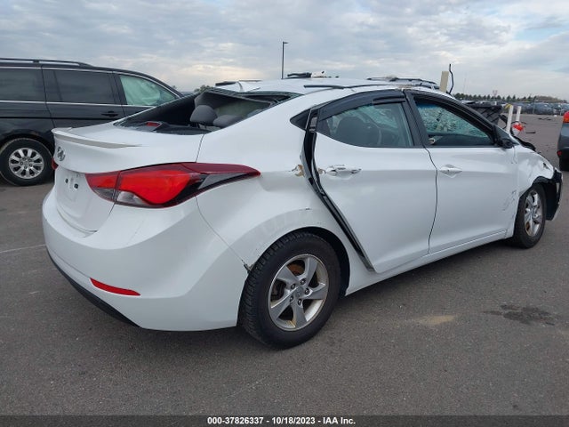 2015 HYUNDAI ELANTRA SE VIN: 5NPDH4AE8FH574319