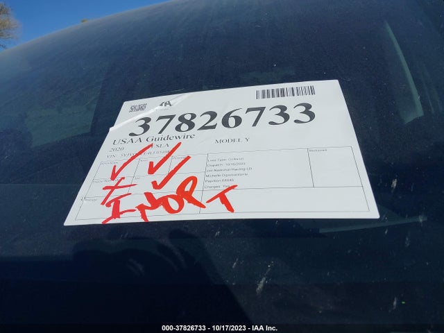 5YJYGDEE4LF034085 Tesla Model Y Long Range