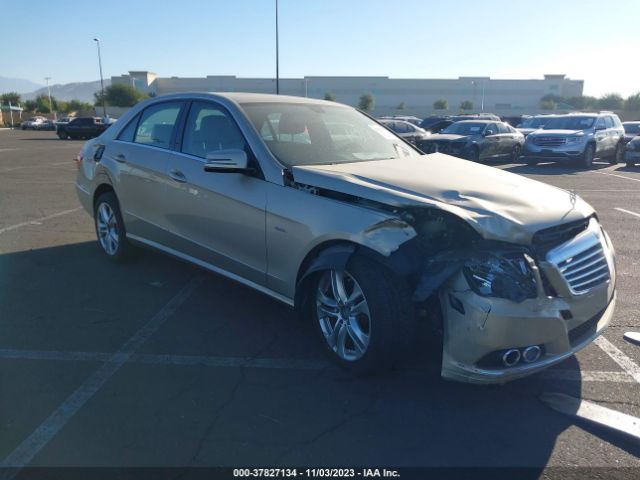 2011 MERCEDES-BENZ E-CLASS WDDHF2EB8BA496949