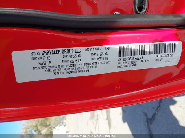 Dodge Charger Srt8 2014 2C3CDXEJ9EH282349 Image 9