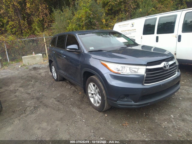 Toyota Highlander Le V6 2016 5TDBKRFH9GS266399 Image 1