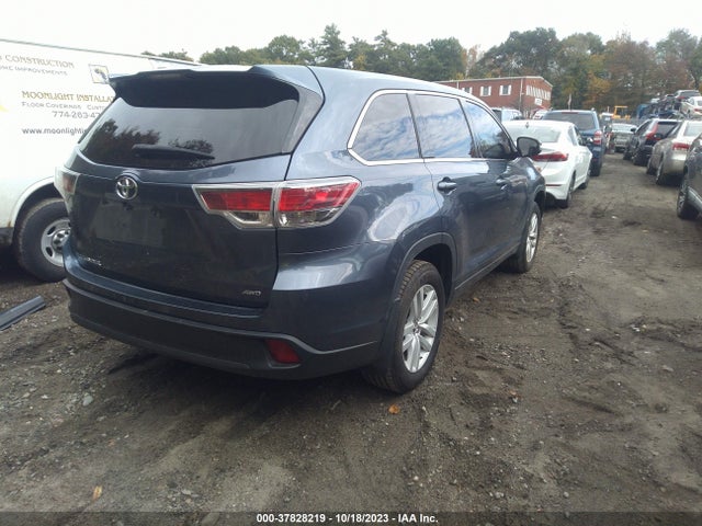 Toyota Highlander Le V6 2016 5TDBKRFH9GS266399 Image 4