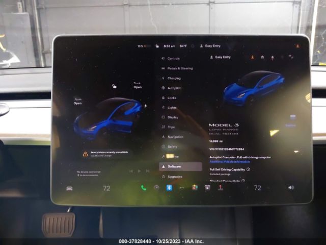 5YJ3E1EB4NF172894 Tesla Model 3 Long Range