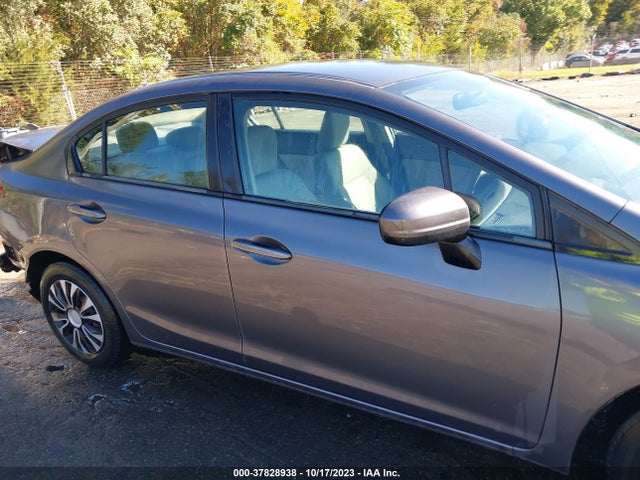 Honda Civic Sedan Lx 2014 2HGFB2F58EH528215 Image 13