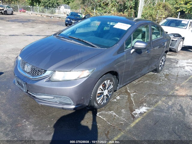 Honda Civic Sedan Lx 2014 2HGFB2F58EH528215 Image 2
