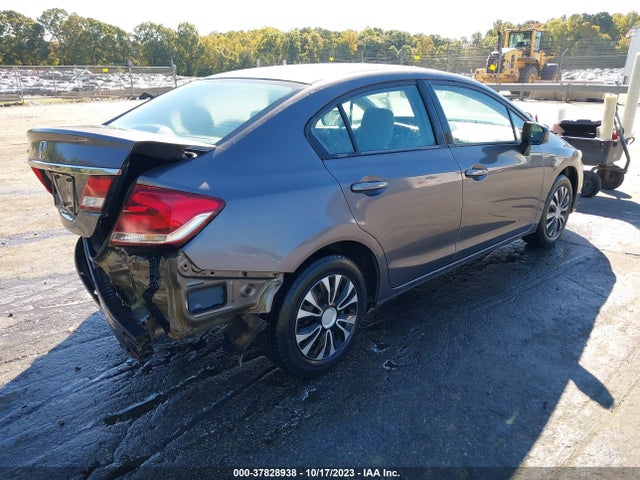 Honda Civic Sedan Lx 2014 2HGFB2F58EH528215 Image 4