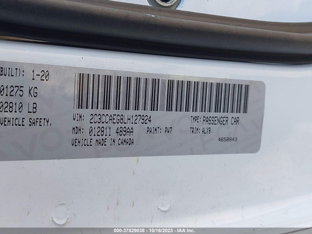 Chrysler 300 Limited 2020 2C3CCAEG8LH127924 Image 9