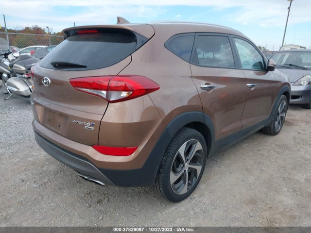 2016 HYUNDAI TUCSON LIMITED VIN: KM8J3CA28GU023604