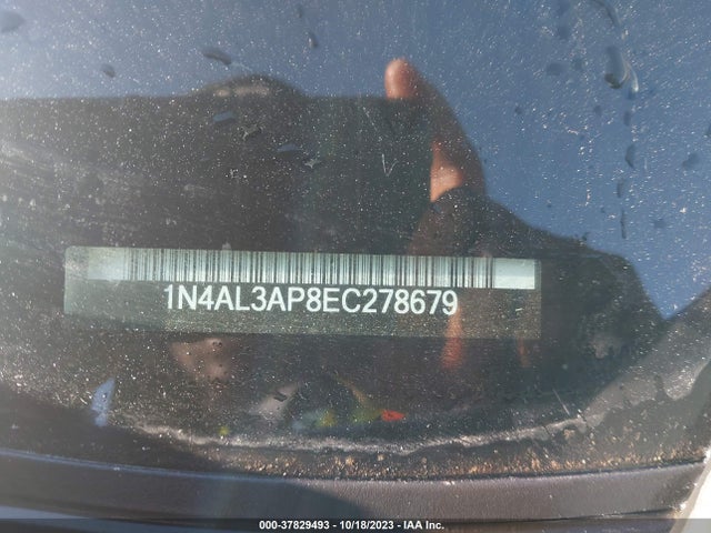 2014 NISSAN ALTIMA 2.5 SV VIN: 1N4AL3AP8EC278679