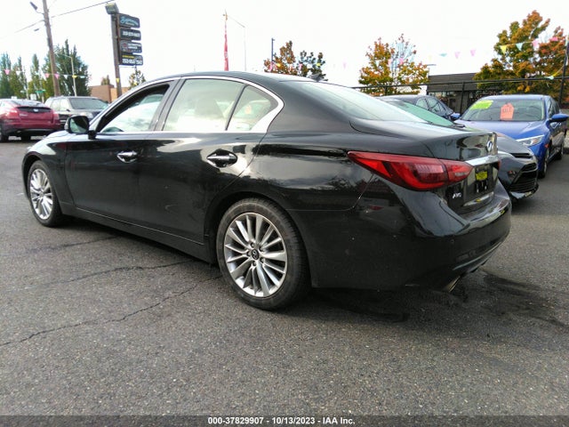 Infiniti Q50 3.0t Luxe 2021 аукцион фото