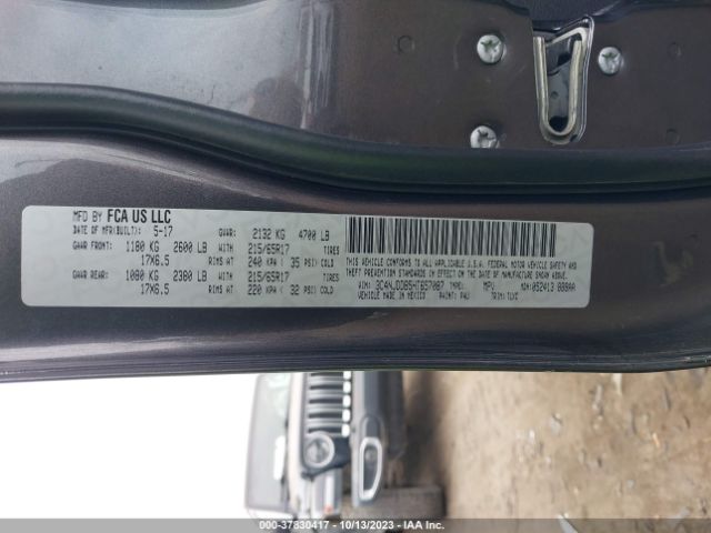 3C4NJDDB5HT657087 Jeep Compass Trailhawk