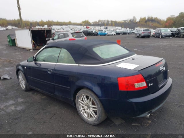 2006 AUDI A4 1.8T VIN: WAUAC48H76K011729