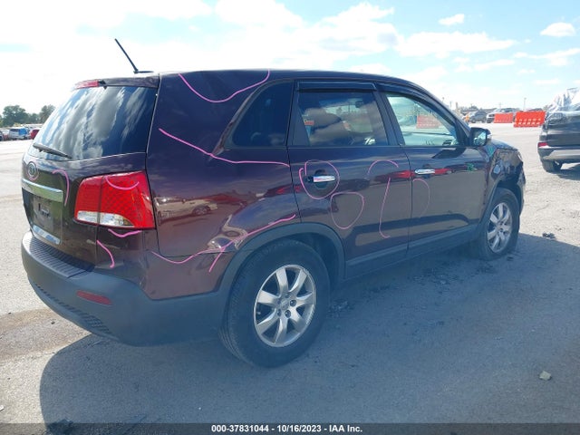 2012 KIA SORENTO LX VIN: 5XYKT3A15CG292249