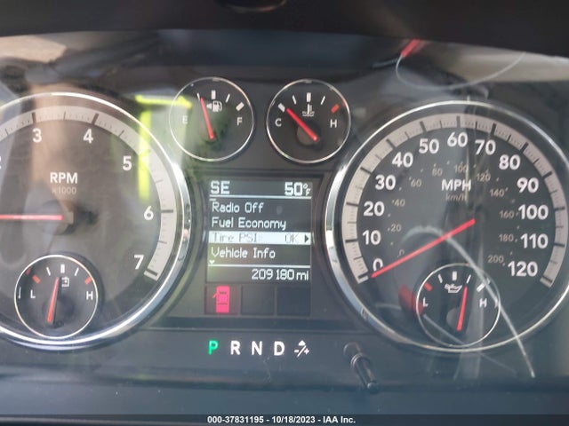 2011 RAM 1500 BIG HORN VIN: 1D7RV1CT8BS678884