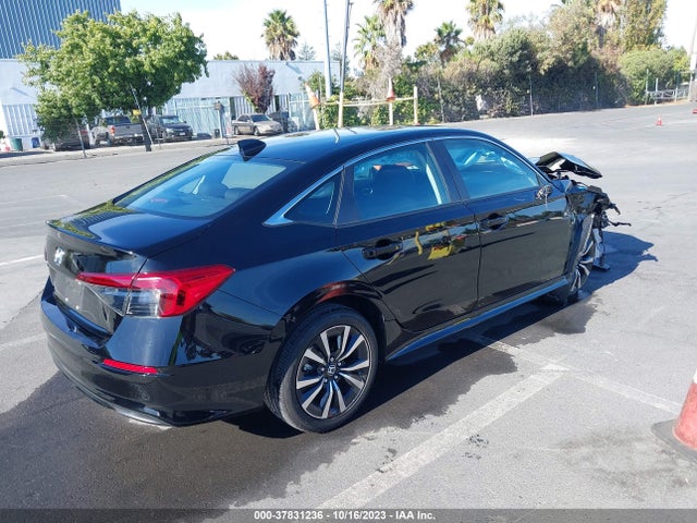 2022 HONDA CIVIC SEDAN EX VIN: 2HGFE1F76NH329683