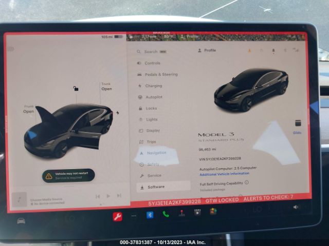 5YJ3E1EA2KF399228 Tesla Model 3 Range
