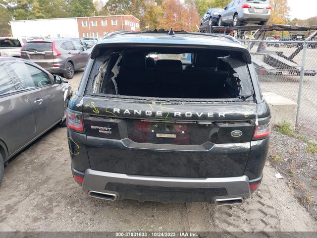 2018 LAND ROVER RANGE ROVER SPORT HSE VIN: SALWR2RV4JA185586