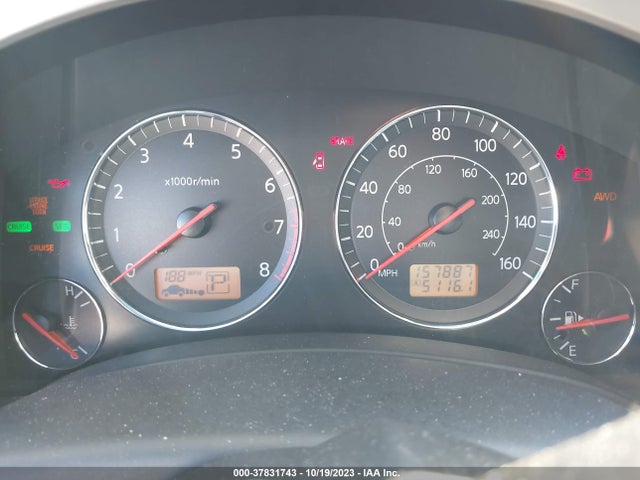 2003 INFINITI FX45 W/OPTIONS VIN: JNRBS08W53X001863