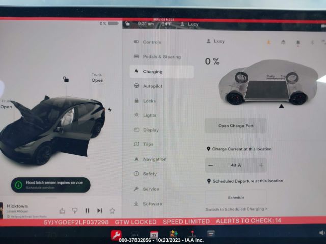 5YJYGDEF2LF037298 Tesla Model Y