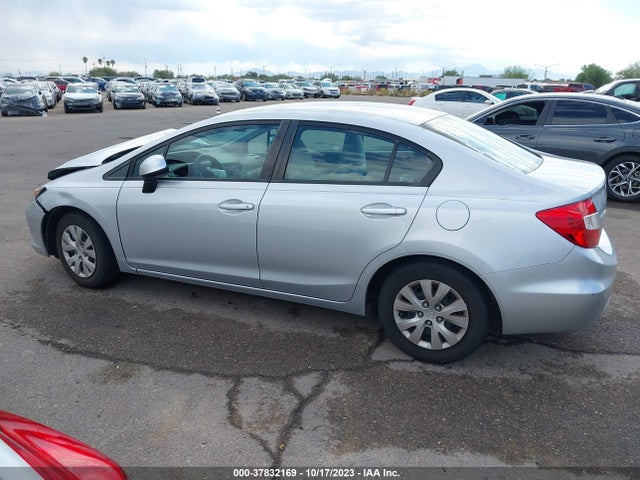 2012 HONDA CIVIC SDN LX VIN: 2HGFB2F53CH606364