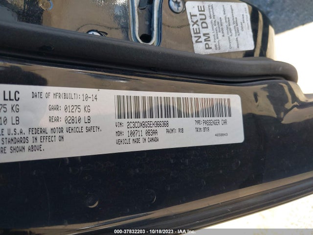 Dodge Charger Se 2014 2C3CDXBG5EH366368 Image 9