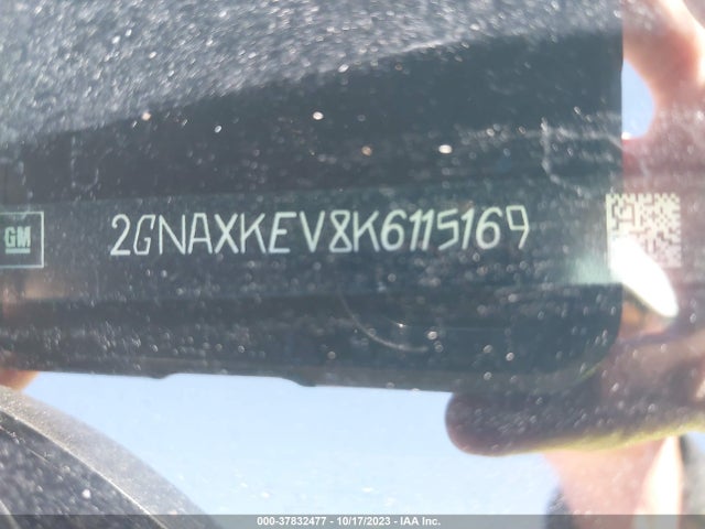 Chevrolet EQUINOX LT 2019 2GNAXKEV8K6115169 Image 9