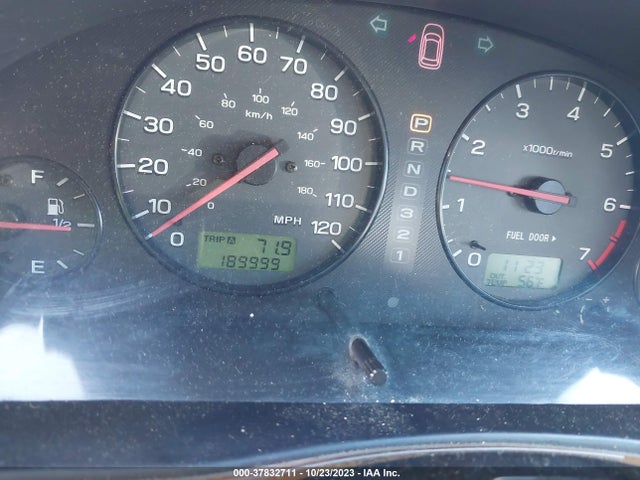 2001 SUBARU LEGACY SEDAN GT LTD VIN: 4S3BE656517202528