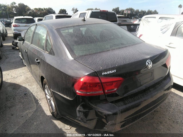 2013 VOLKSWAGEN PASSAT S W/APPEARANCE VIN: 1VWAP7A33DC091722