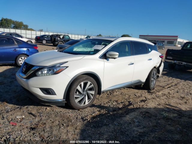 5N1AZ2MG0JN203659 Nissan Murano Platinum
