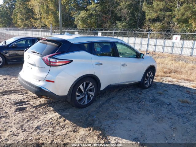 5N1AZ2MG0JN203659 Nissan Murano Platinum