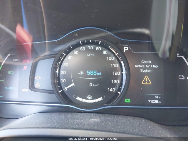2017 HYUNDAI IONIQ HYBRID SEL VIN: KMHC75LCXHU054594