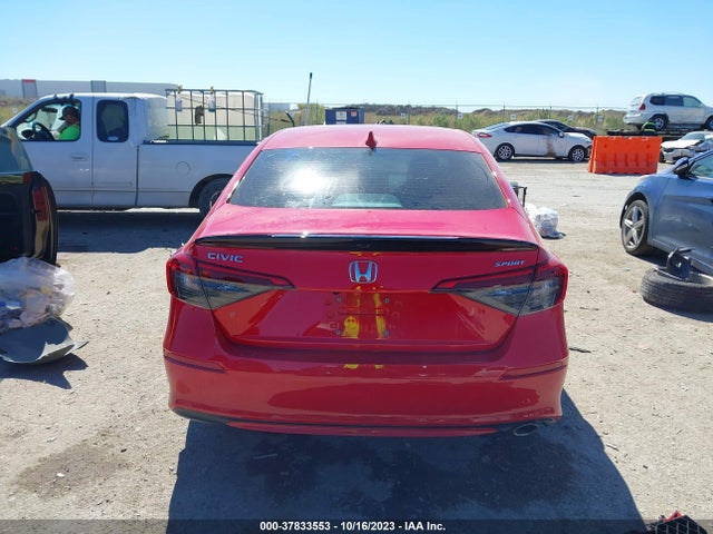 2022 HONDA CIVIC SPORT VIN: 2HGFE2F51NH537524