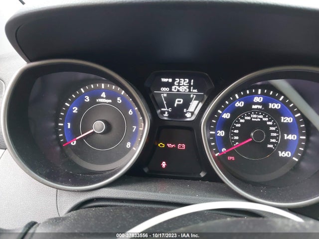 2013 HYUNDAI ELANTRA GLS VIN: 5NPDH4AE7DH372035