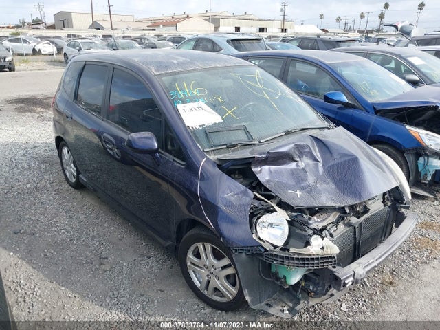 2008 HONDA FIT SPORT VIN: JHMGD38688S021979