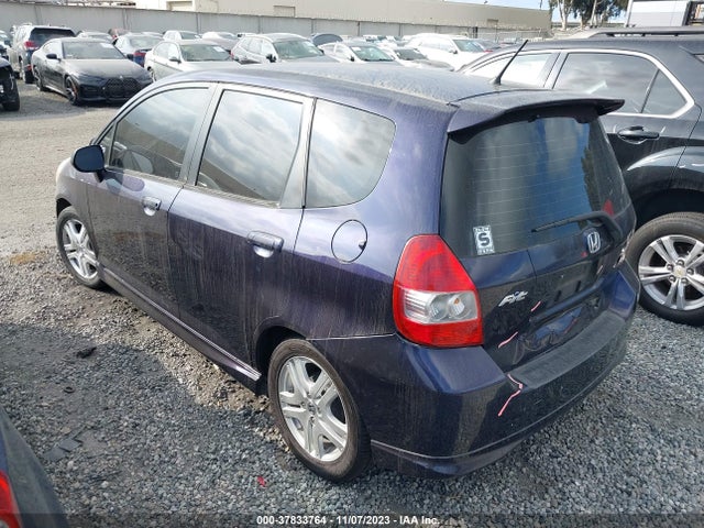 2008 HONDA FIT SPORT VIN: JHMGD38688S021979
